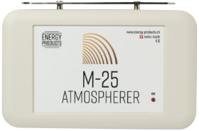 Bild mit zwei Atmospherern. Modell 25 und 50. Beide sehen äußerlich glecih aus. Rechteckige weiße Kästen aus Plastik.